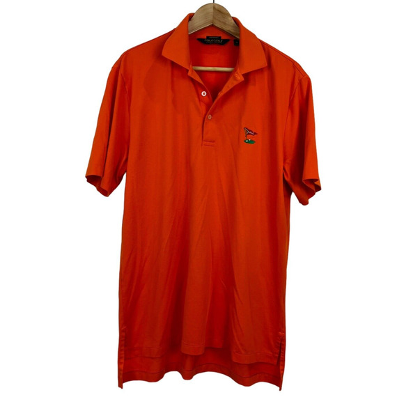 Polo Golf Performance Ralph Lauren Men's Size M Orange Polo US Open L.A.C.C. - Picture 1 of 5